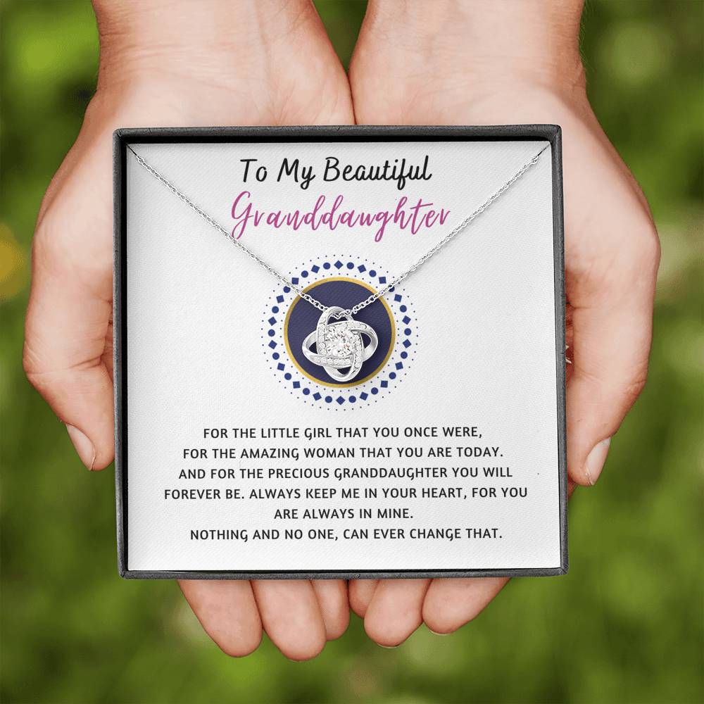 Beautiful Granddaughter - Love Knot