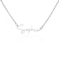 Smokin Hot Pickler Signature Style Name Necklace