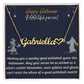 Halloween Pickler Heart Name Necklace