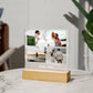 Personalized Photo Collage LED Light, Valentine Plaque, Engagement Gift, Personalized Couples Gift, Gift for Her, Gift for Him