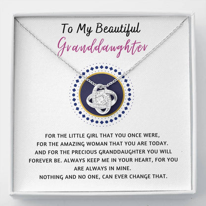 Beautiful Granddaughter - Love Knot